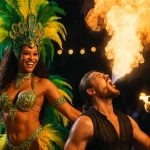 Betoverende acts voor een onvergetelijk evenement: Braziliaanse danseressen en vuurspuwers